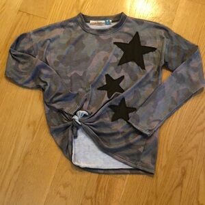 Vintage Havana Long Sleeved Shirt, Size Girls Medium & Large- Like New